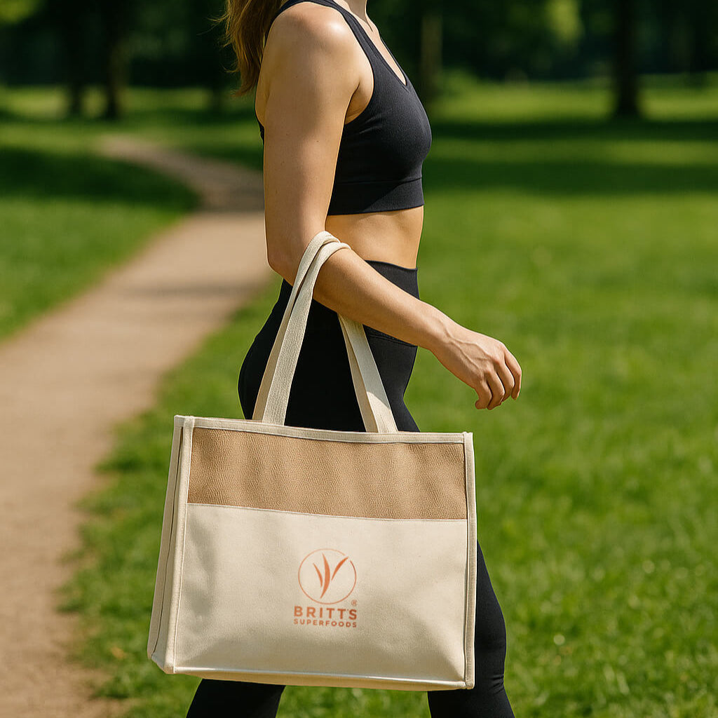 Hessian Cooler Bag