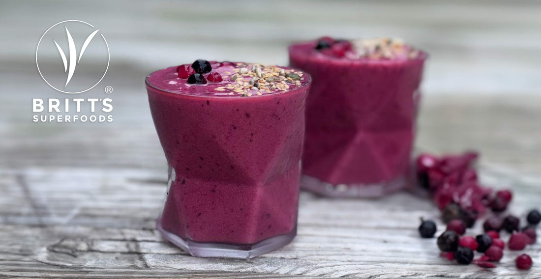 Beetroot and Berry Antioxidant Smoothie