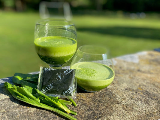 Can you mix wheatgrass juice with ginger? - Britt's Superfoods