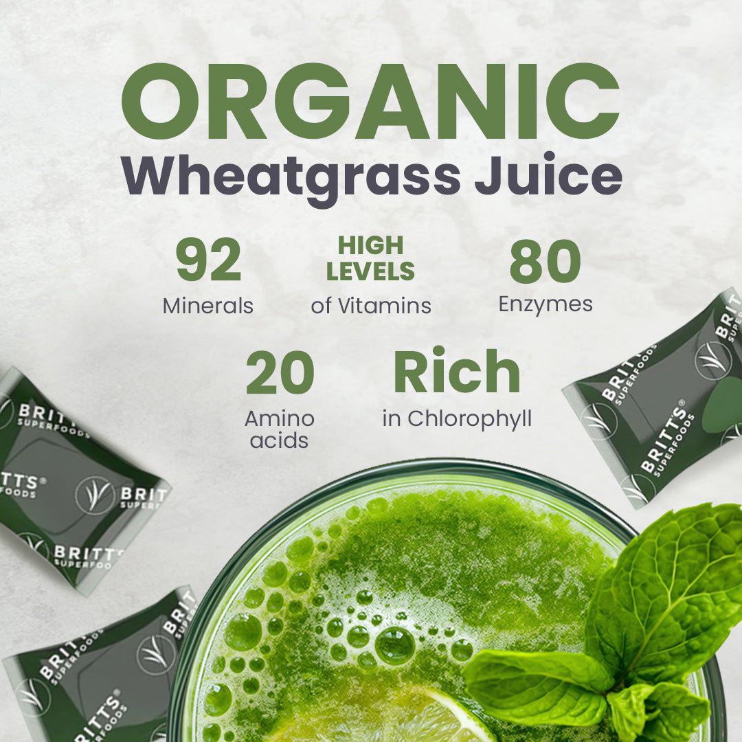 Organic Wheatgrass Juice