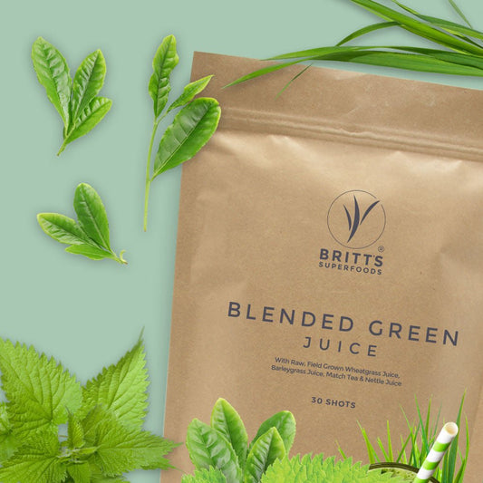 Blended Green Juice - Britt's Superfoods