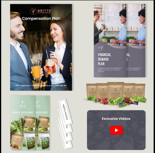 Partner Welcome Folder - Britt's Superfoods