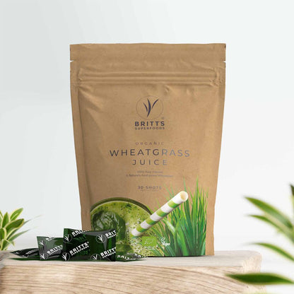 Wheatgrass Juice - Britt's Superfoods